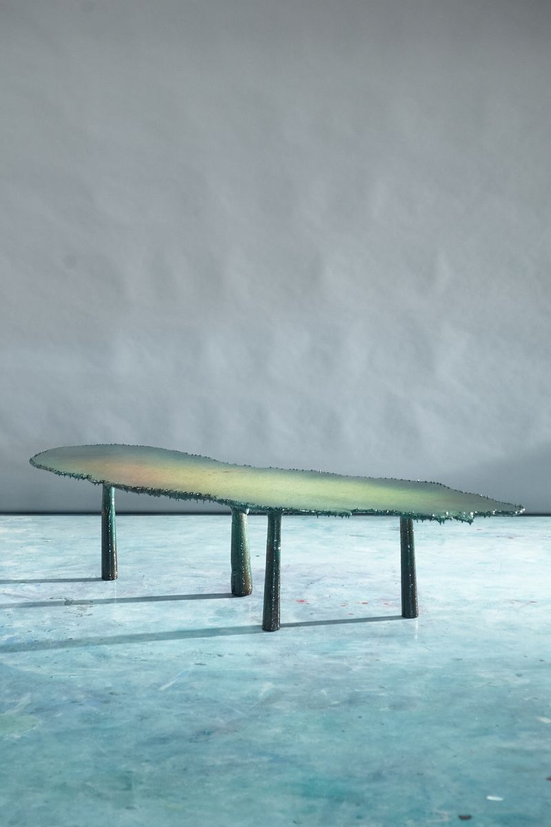 Arena A003, coffee table with four legs, by Maarten Alexander. Photo 7 of 12.