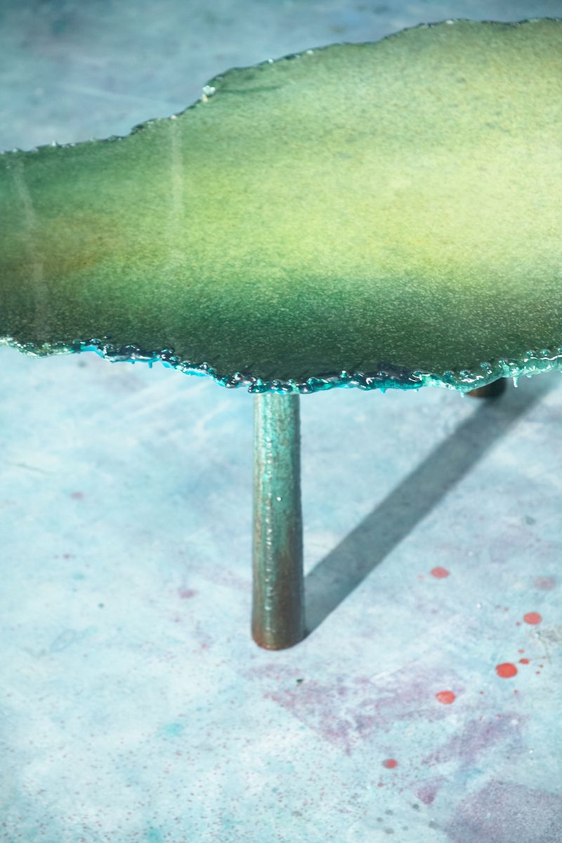 Arena A003, coffee table with four legs, by Maarten Alexander. Photo 9 of 12.