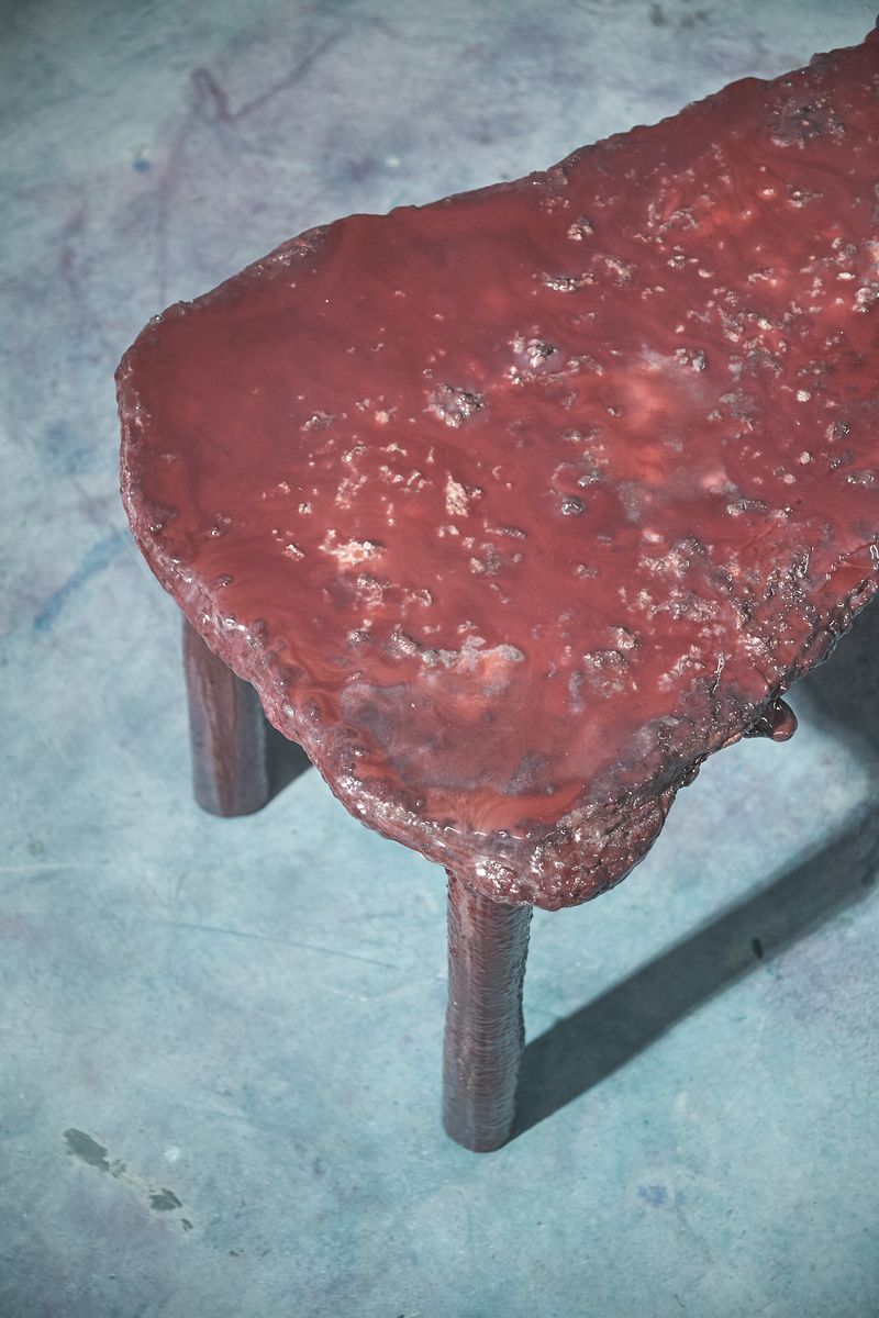 Arena A007, bench with eight legs, by Maarten Alexander. Photo 2 of 17.