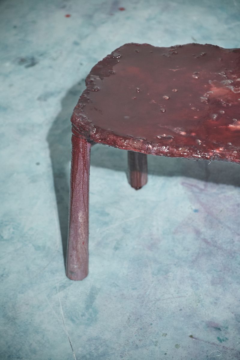Arena A007, bench with eight legs, by Maarten Alexander. Photo 10 of 17.